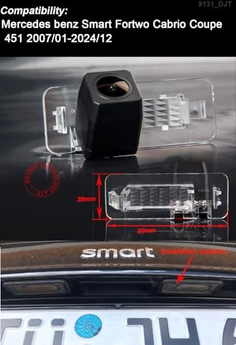 HD IP68 Rear View Camera - Night vision 1280x 720 pixels + 7'' Monitor