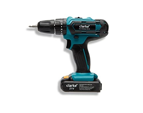 CLARKE CORDLESS DRILL - 21V Lithium Ion
