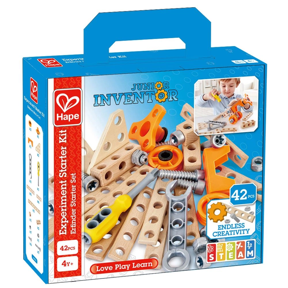 Hape Toys Experiment Starter Kit Science - 4 years+ 42 pieces