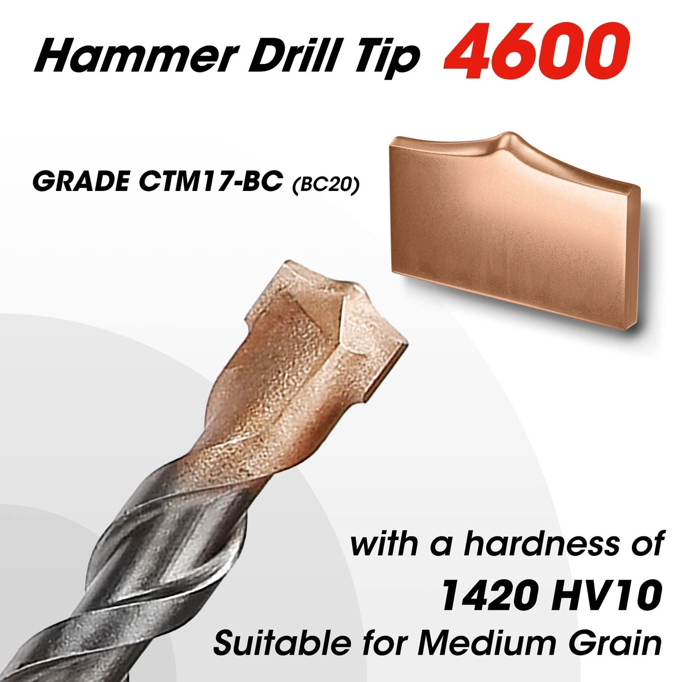 SDS-Plus Drill Bit Set - Carbide Tip 8-Piece