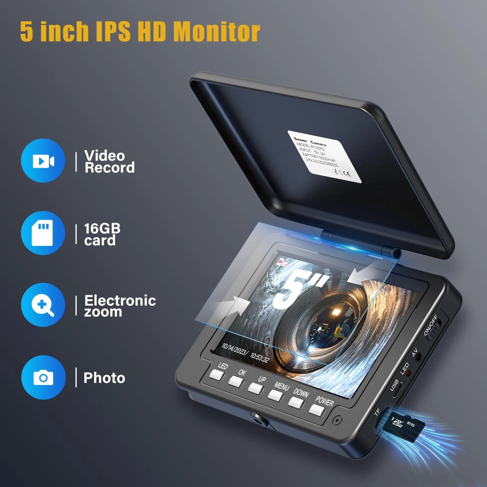 Pipeline Inspection Camera - 20M