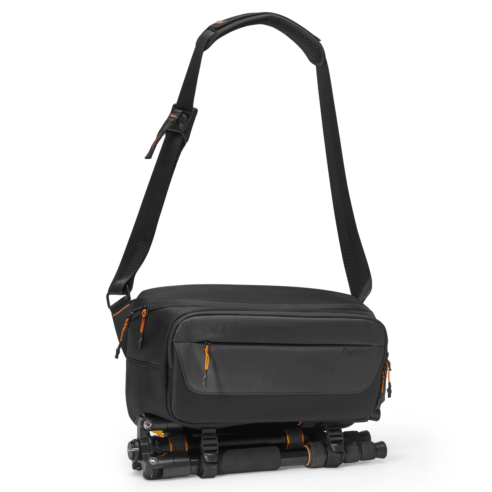 Cwatcun Camera Sling Bag - 38.5L x 15.5W x 21.5H centimetres Canon Nikon Sony Fuji DSLR/SLR/Mirrorless camera bag