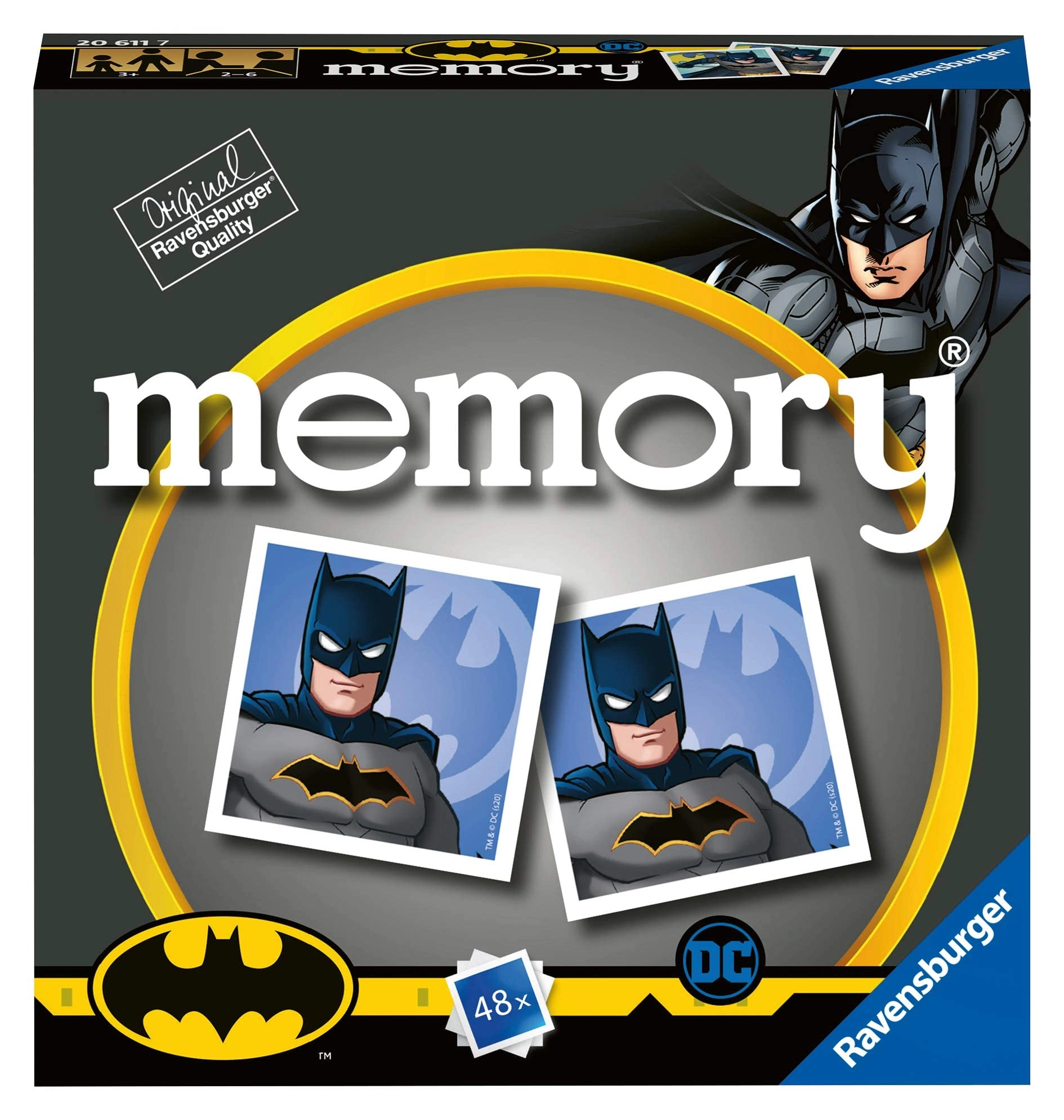Ravensburger DC Batman Mini Memory Game - 3 years 48 pieces