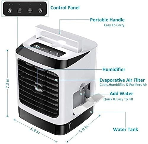 Portable Evaporative Conditioner - Adjustable Speed USB