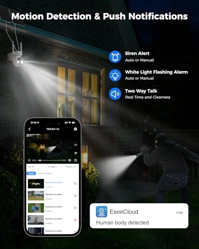 No WiFi Security Camera 2K