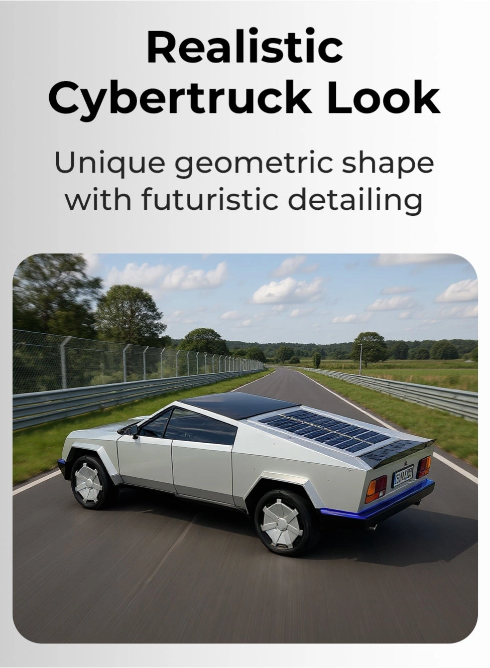 Cybertruck Solar Speaker