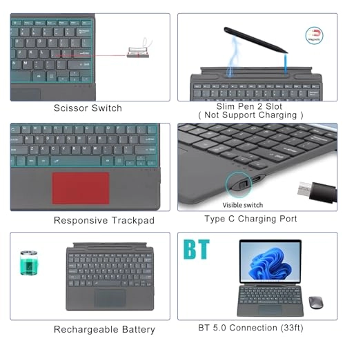 Wireless Keyboard - Wireless Bluetooth