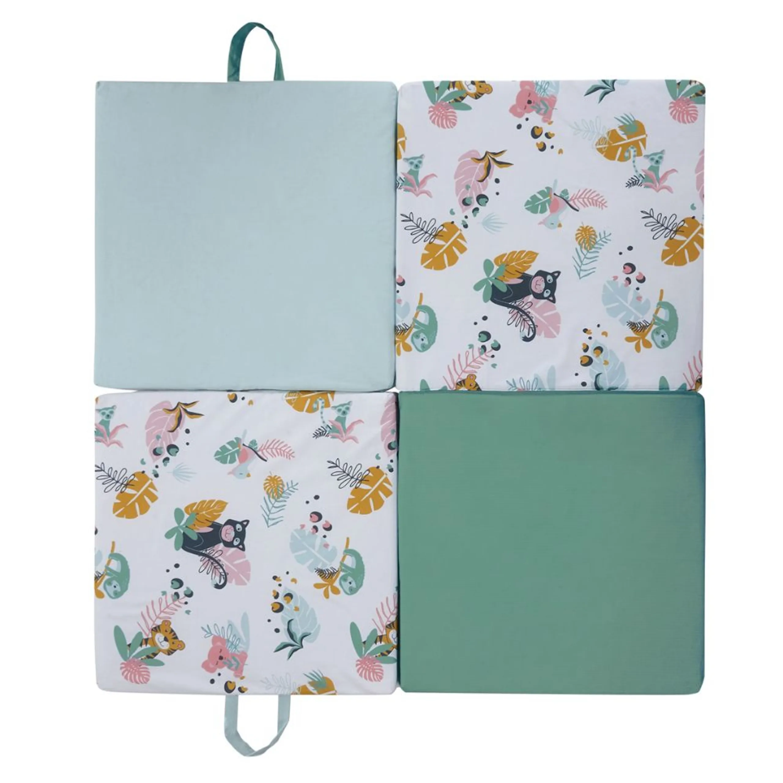 Tineo 3 in 1 Smart And Fun Playmat - Jungle Buddies 0 months