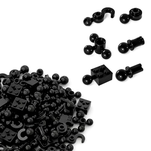 Ball Joint Socket Plate Connector Set - Acrylonitrile Butadiene Styrene 60 Pieces