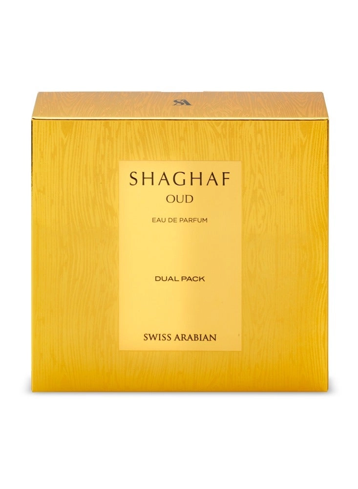 Shaghaf Oud Eau de Parfum 75ml Dual Pack