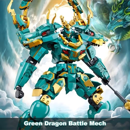 Mech Robot - Dragon Warrior 704 pcs