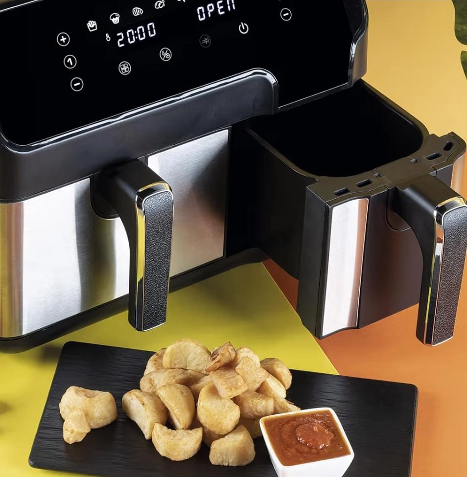 Double Basket Digital Air Fryer - 9L