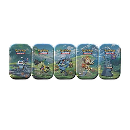 Sinnoh Stars Mini Tin - Turtwig Luxray 2 Booster Packs 1 Art Card