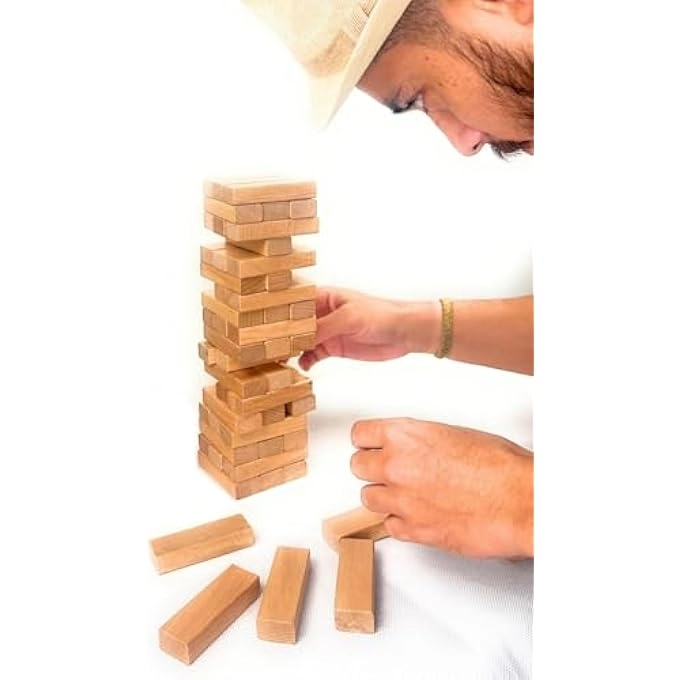 Wooden Stacking Tower