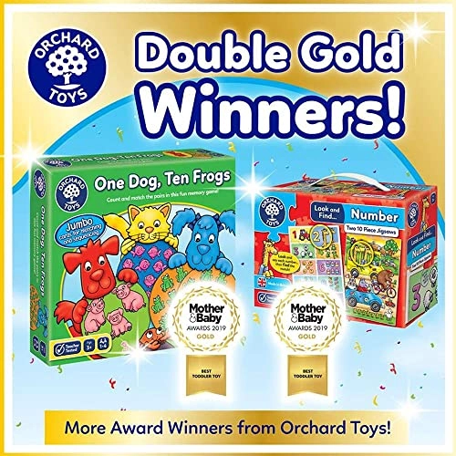 One Dog, Ten Frogs - 3-7 years