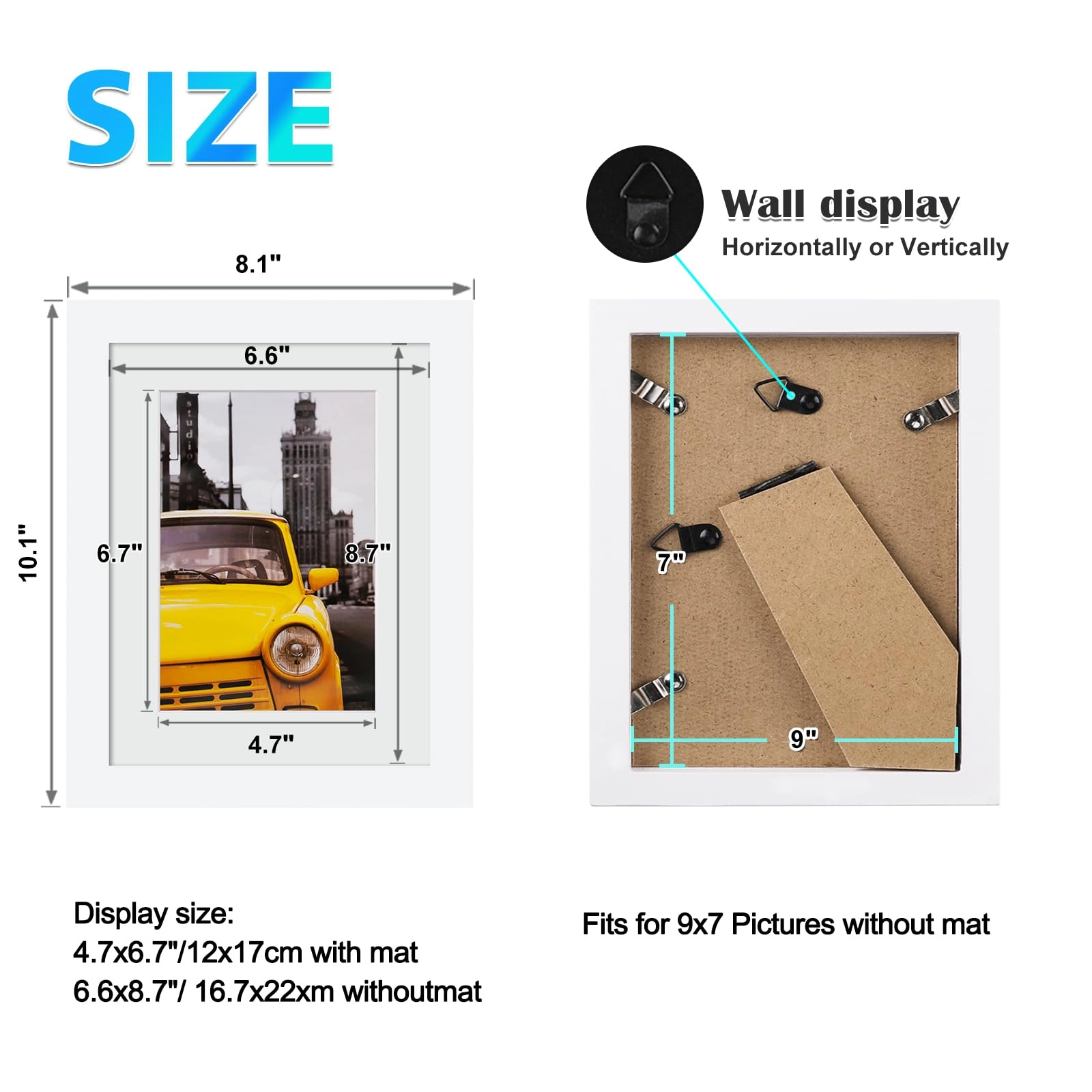 Photo Frames - 9x7 4