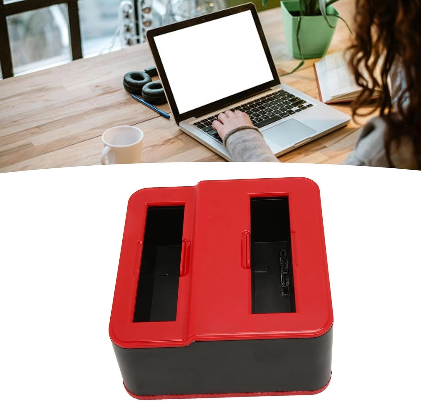 External HDD Docking Station - 2 x 8TB