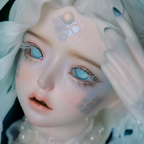 BJD Doll - 1/3 Polyvinyl Chloride Camille-blue Ages 15+
