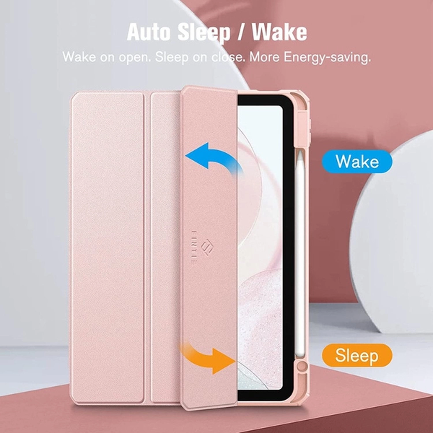 Magnetic Case with Screen Protector for iPad 10.9-inch