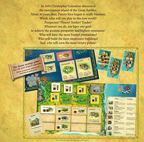 Puerto Rico: Deluxe Ed. + Puerto Rico: New Buildings Expansion + Puerto Rico: Nobles Expansion