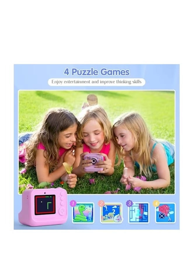 Kids Instant Print Camera - 1080P HD Thermal Printer