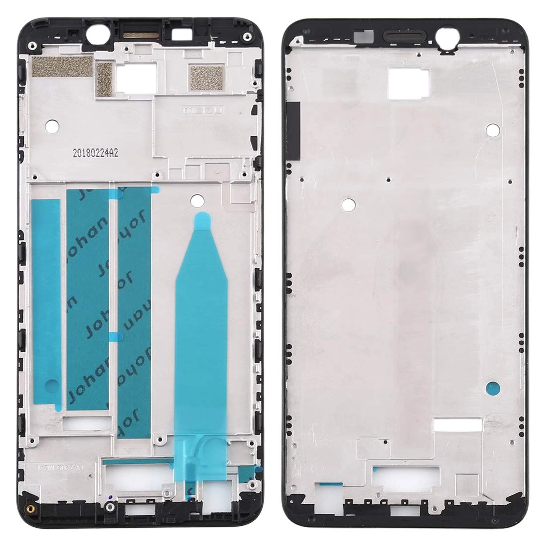 Front Housing LCD Frame Bezel Plate for Meizu M6T M811Q