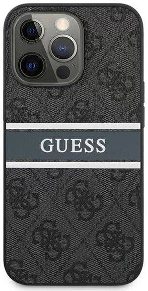 GUHCP13XPSASBBL PU Saffiano Leather Case for iPhone 13 Pro Max