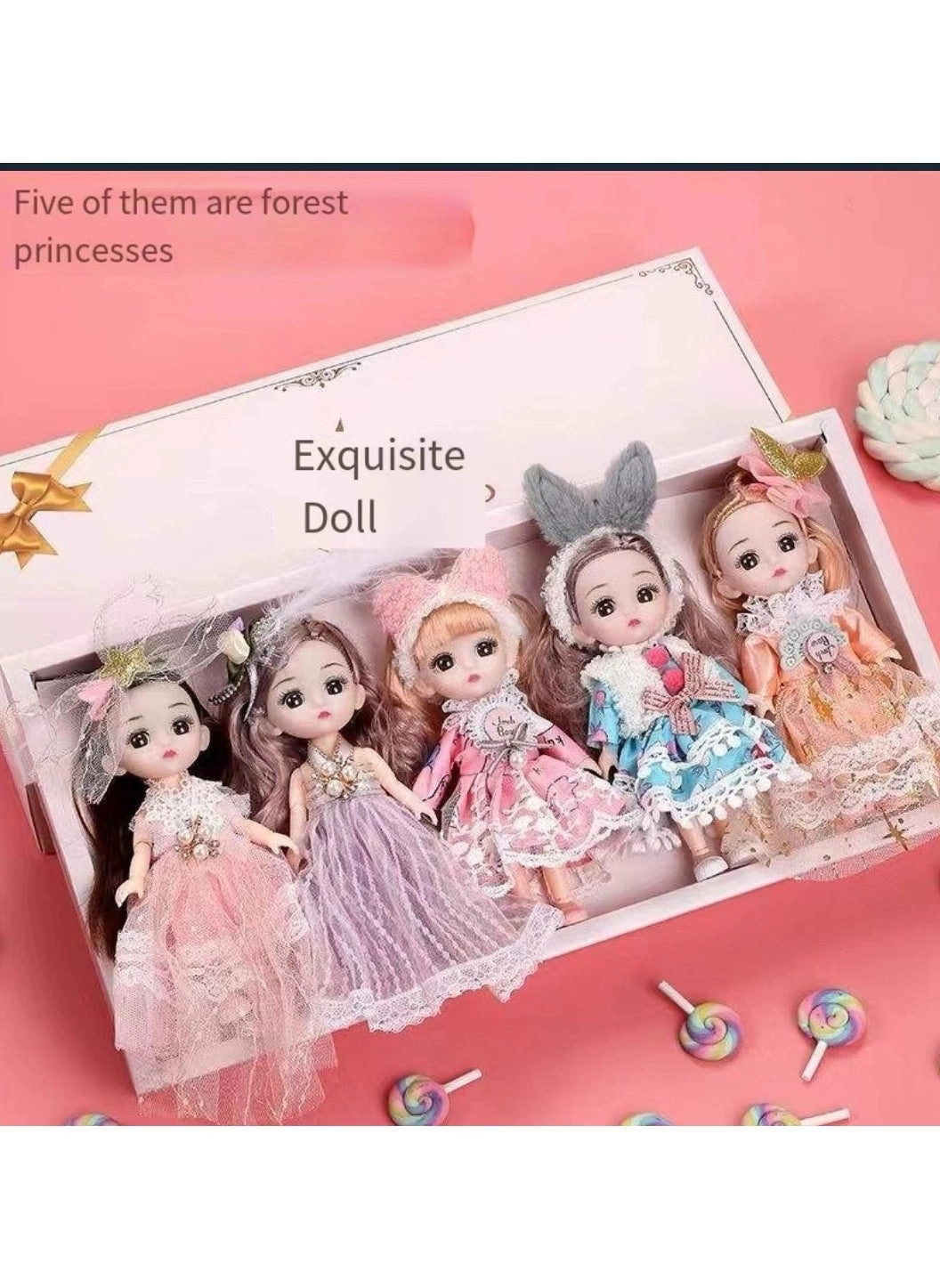 Barbie Little Princess Surprise Fashion Doll - 5 piece(s) multi-color Set