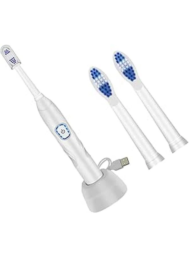 Electric Toothbrush - Rechargeable Soft Bristles Portable