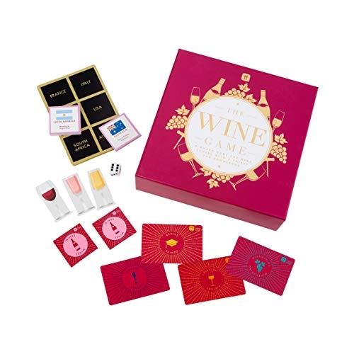 Wine Themed Trivia Board Game - English 18+