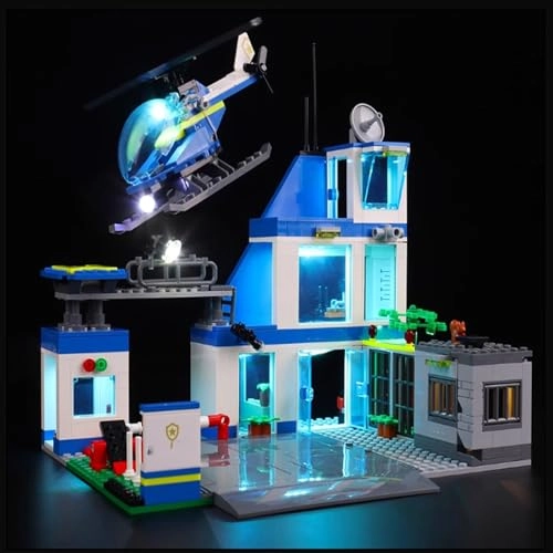 LED Light kit - for Lego 60316 Modern Police Station Battery Powered