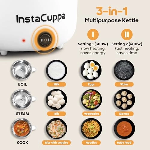3-in-1 Multi Cook Kettle - 1.2 L