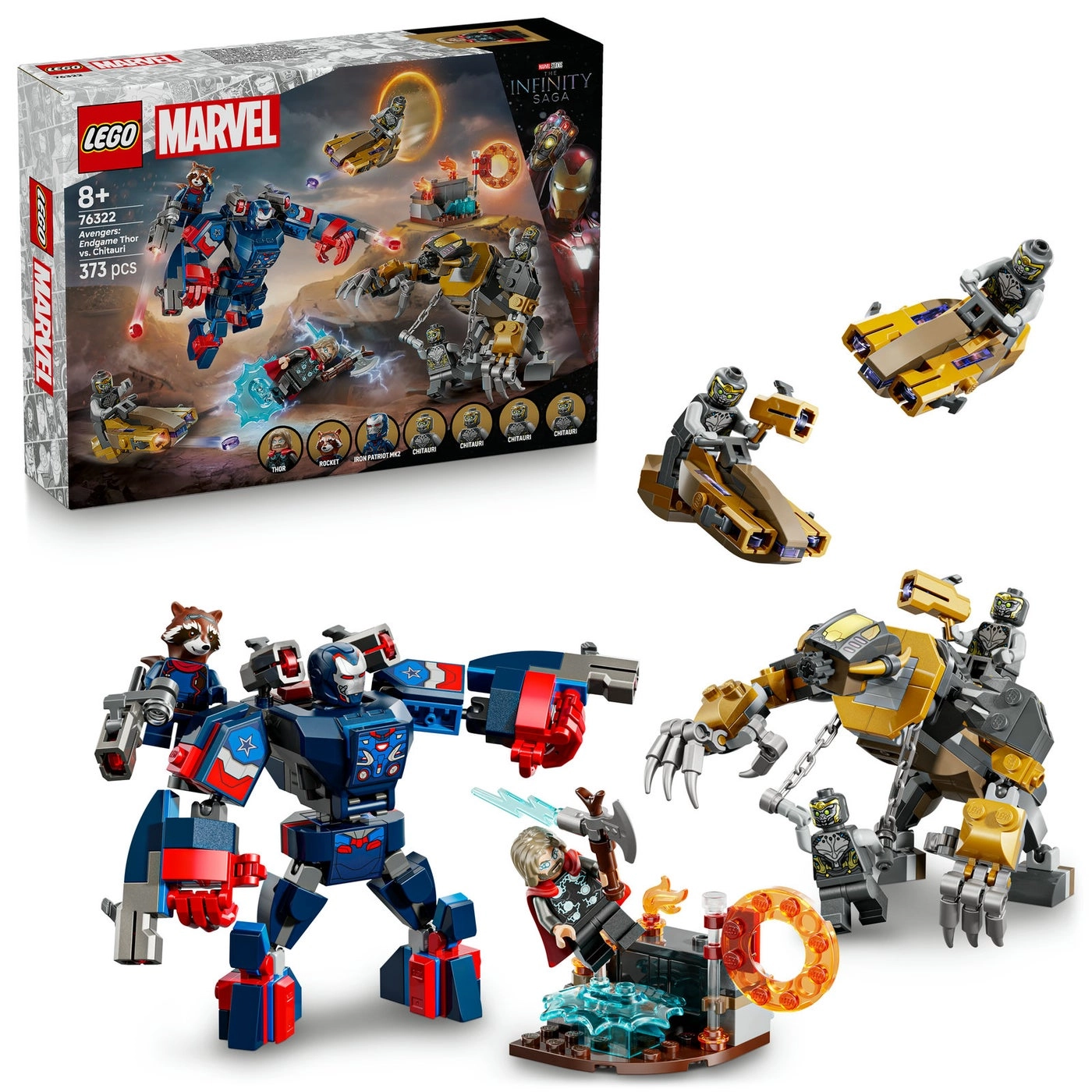 Marvel Avengers: Endgame Thor vs. Chitauri (76322)