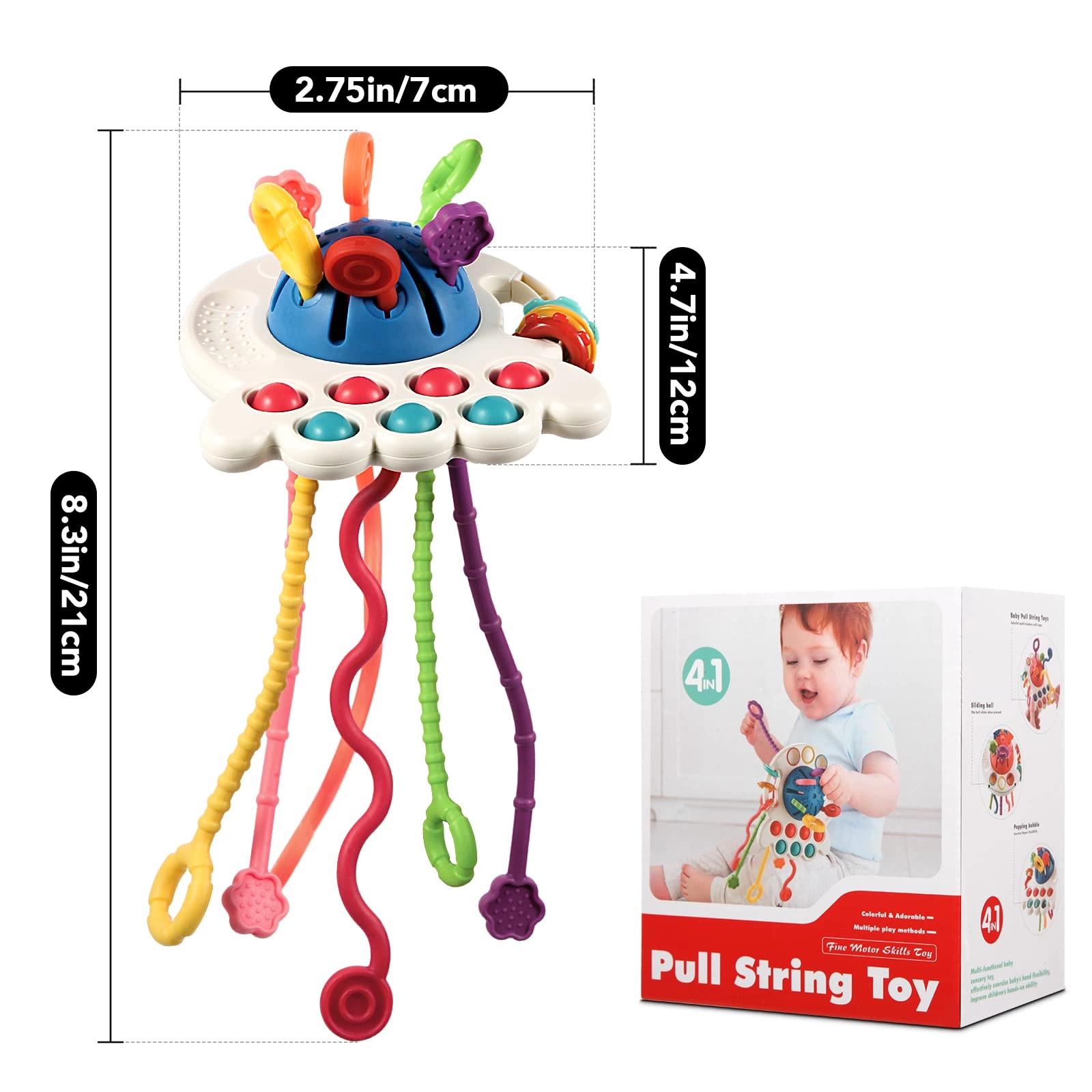 Pull String Activity Toy - 18 months+