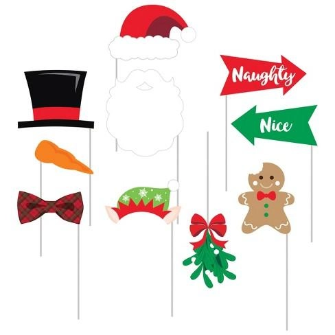 Holiday Photo Props - 10pcs