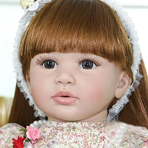 Rebirth Baby Doll - 48cm/58cm Silicone Limbs Cloth Body Panda Clothes Gift Set