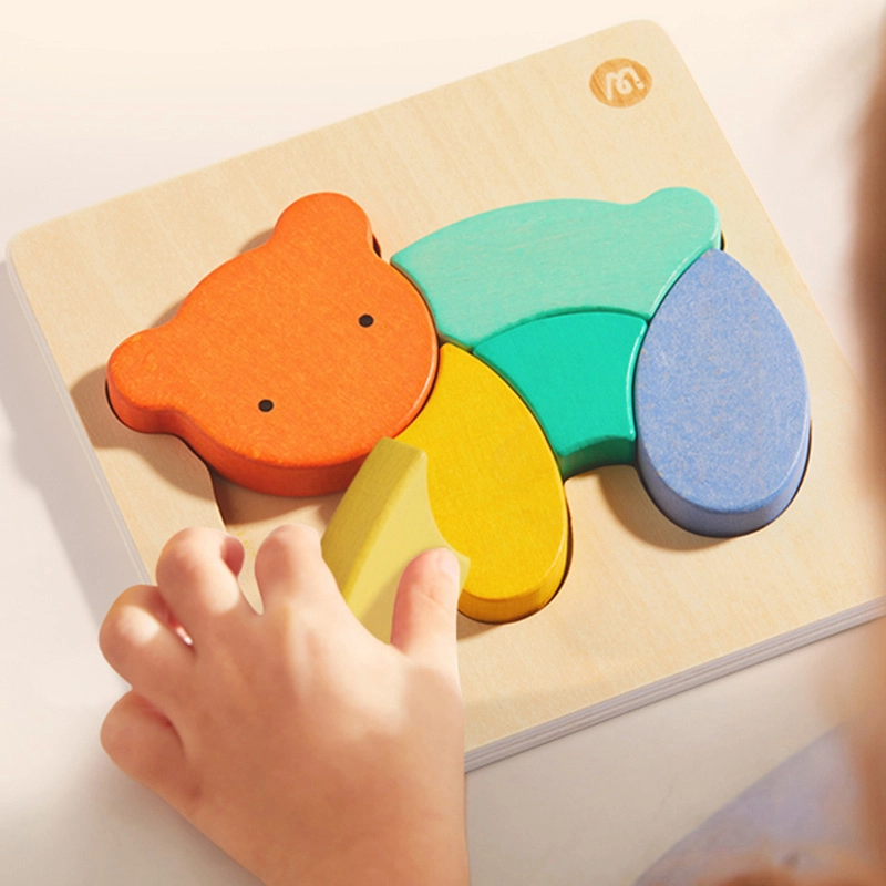 Bear Wooden Puzzle (TOP-MD1160) - 6 pcs