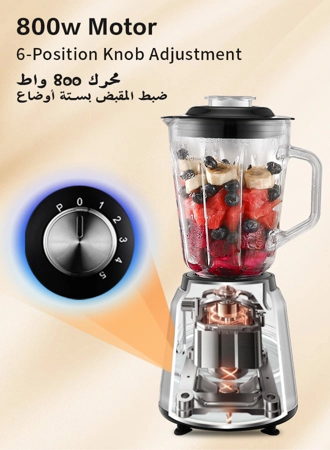 BL-101 - Multi-Function Blender Double Grinders Stainless Steel Blades