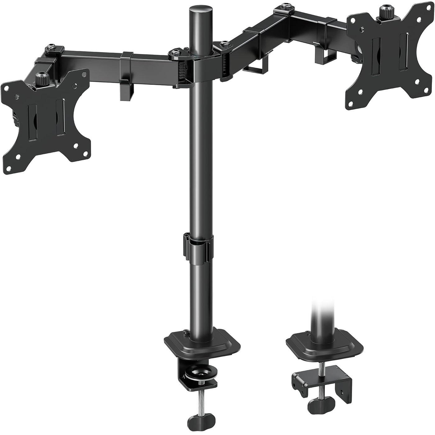 Vertical Dual Monitor Stand - 32 inches 100 x 100mm, 75 x 75mm
