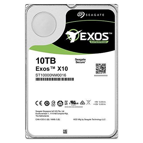 Enterprise Capacity 3.5" 7200rpm 256MB SATA 6Gb/s (ST10000NM0016) - 10TB