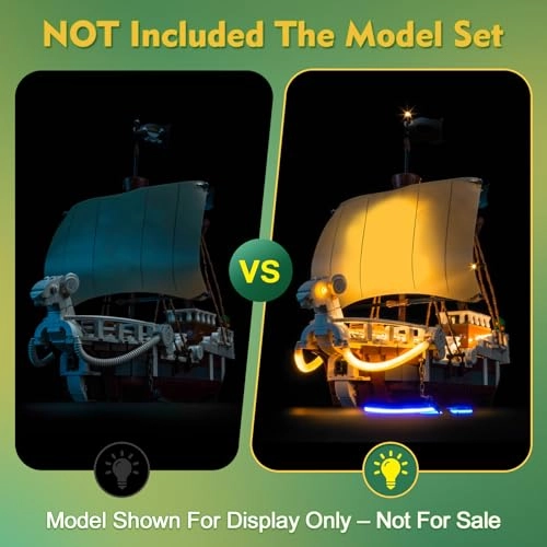 Light kit for LEGO The Going Merry Pirate Ship 75639