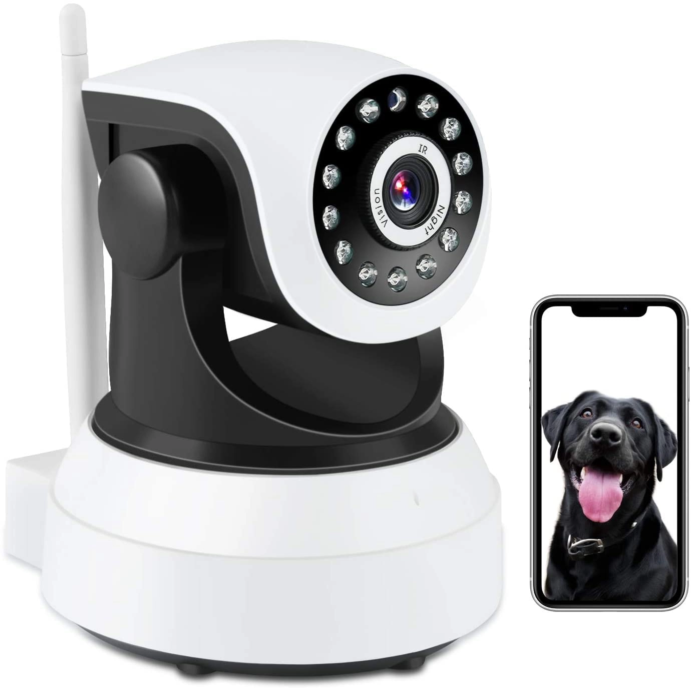eWINNER WiFi 1080P - Baby and Dog Monitor Night Vision