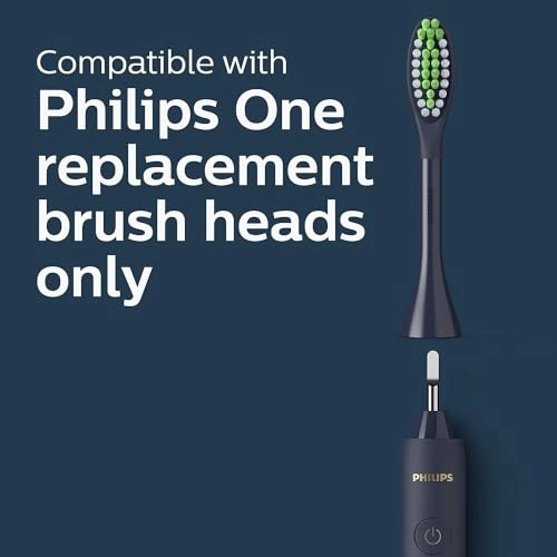 One - Battery Toothbrush Midnight 3 month battery life