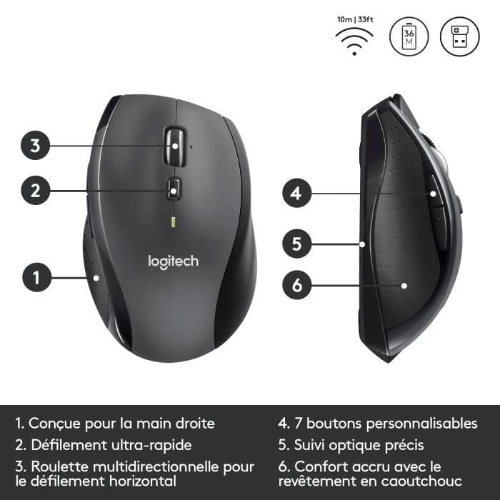 M705 Marathon Mouse - Wireless