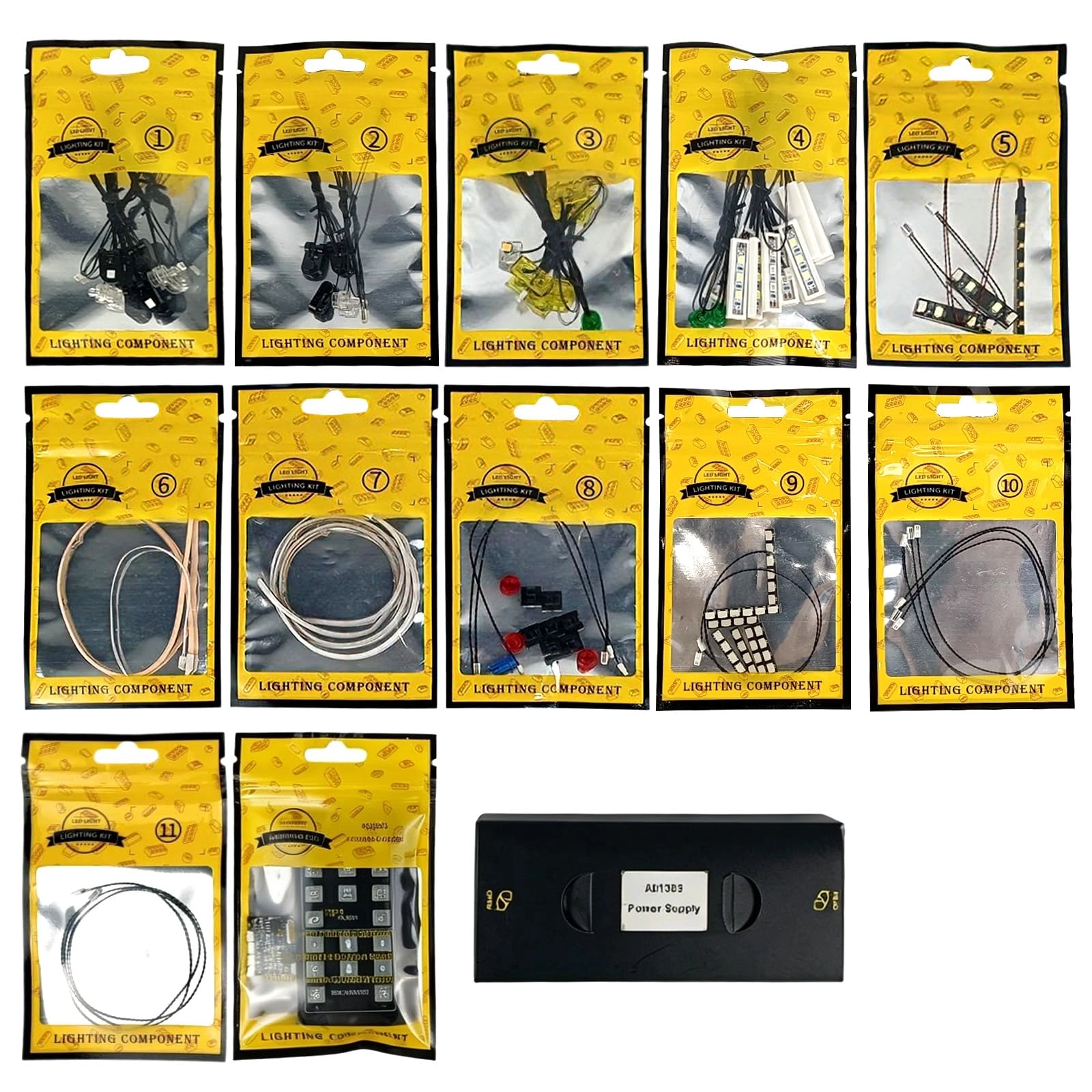 LocoLee Light kit Compatible with Lego 72153