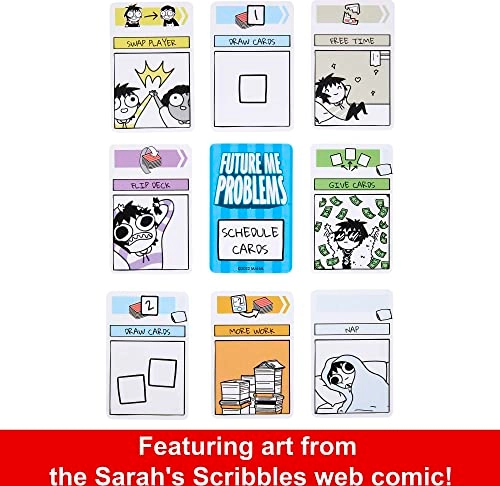 Sarah's Scribbles: Future Me Problems - 2 Decks - Card Game