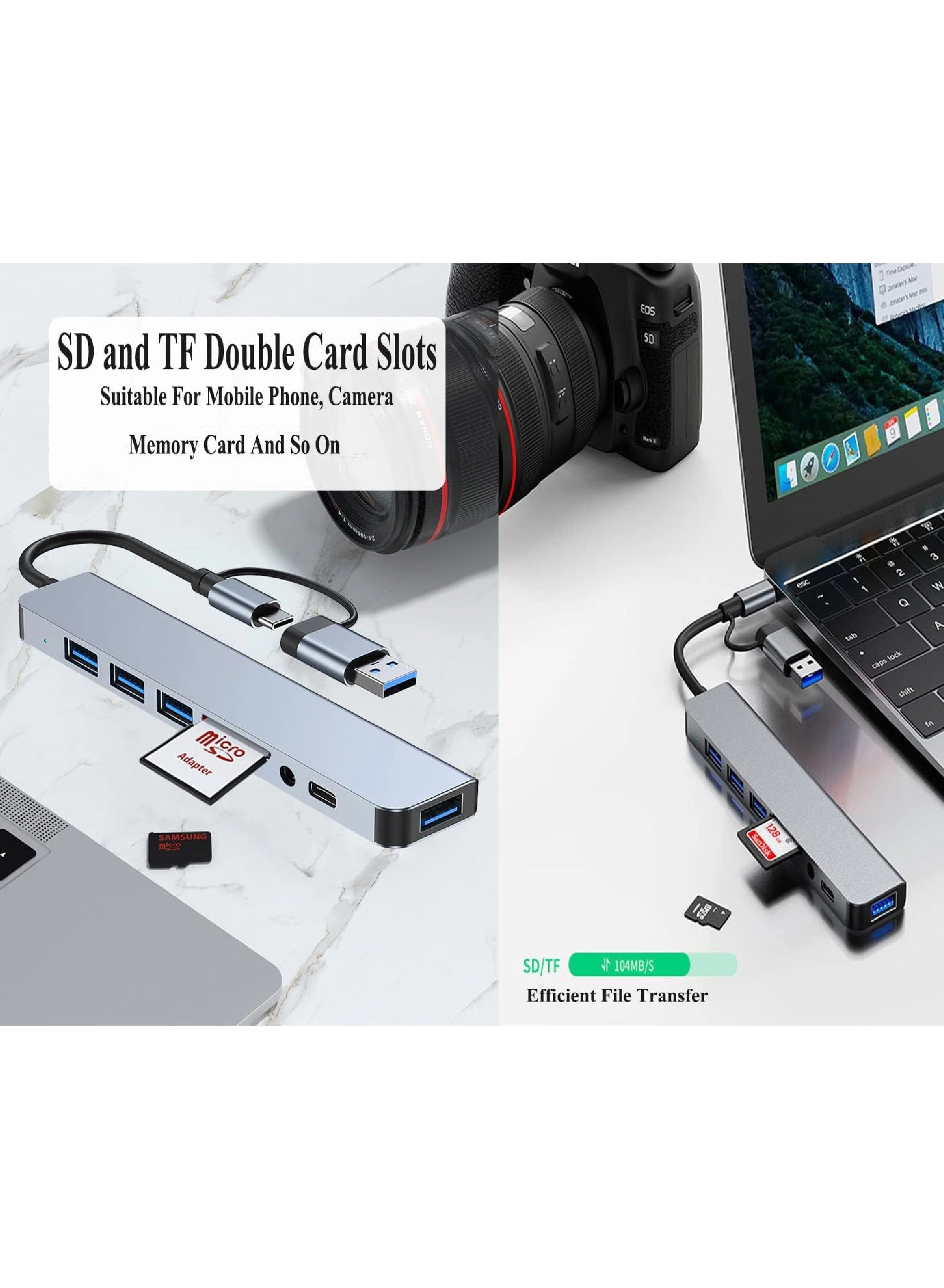 USB C Hub USB-A to USB-C
