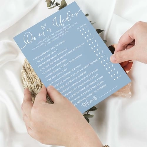 Bridal Shower Games Cards - Adult 25