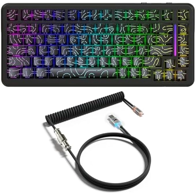 rayihni TK75HE V2 - Wired/Wireless