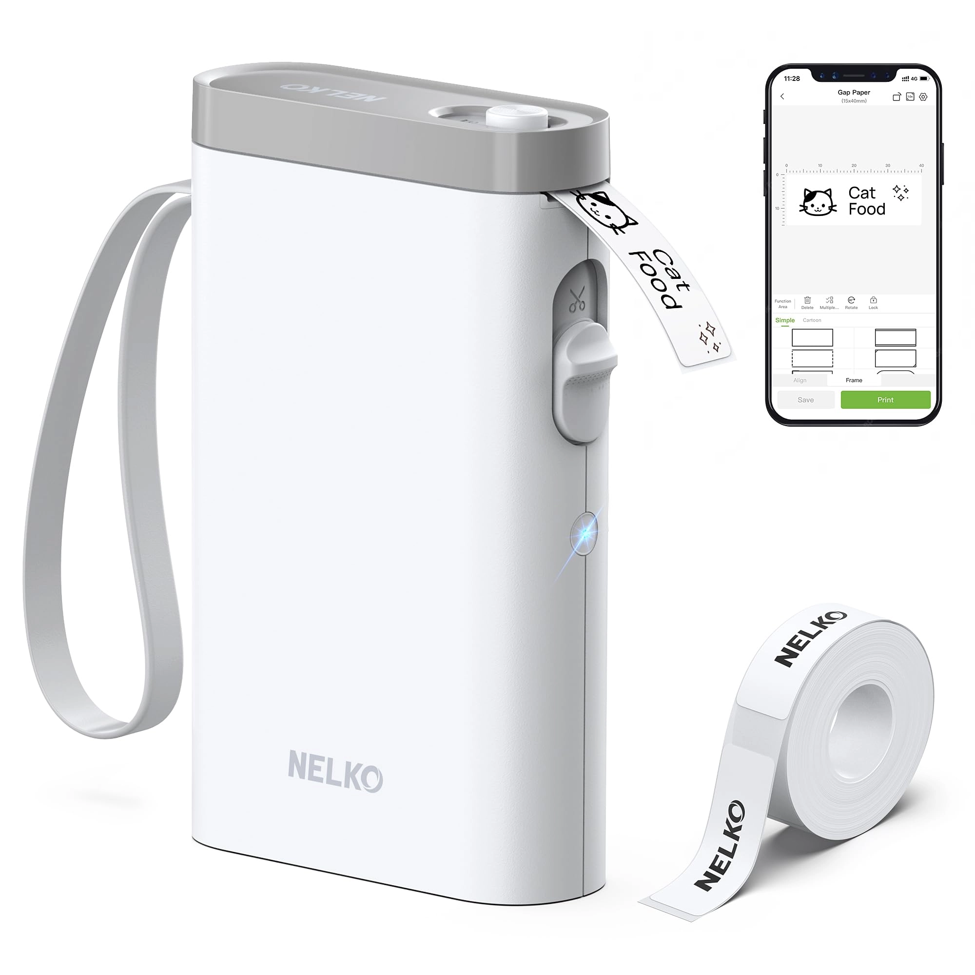Nelko P21 - Direct Thermal 14X75mm